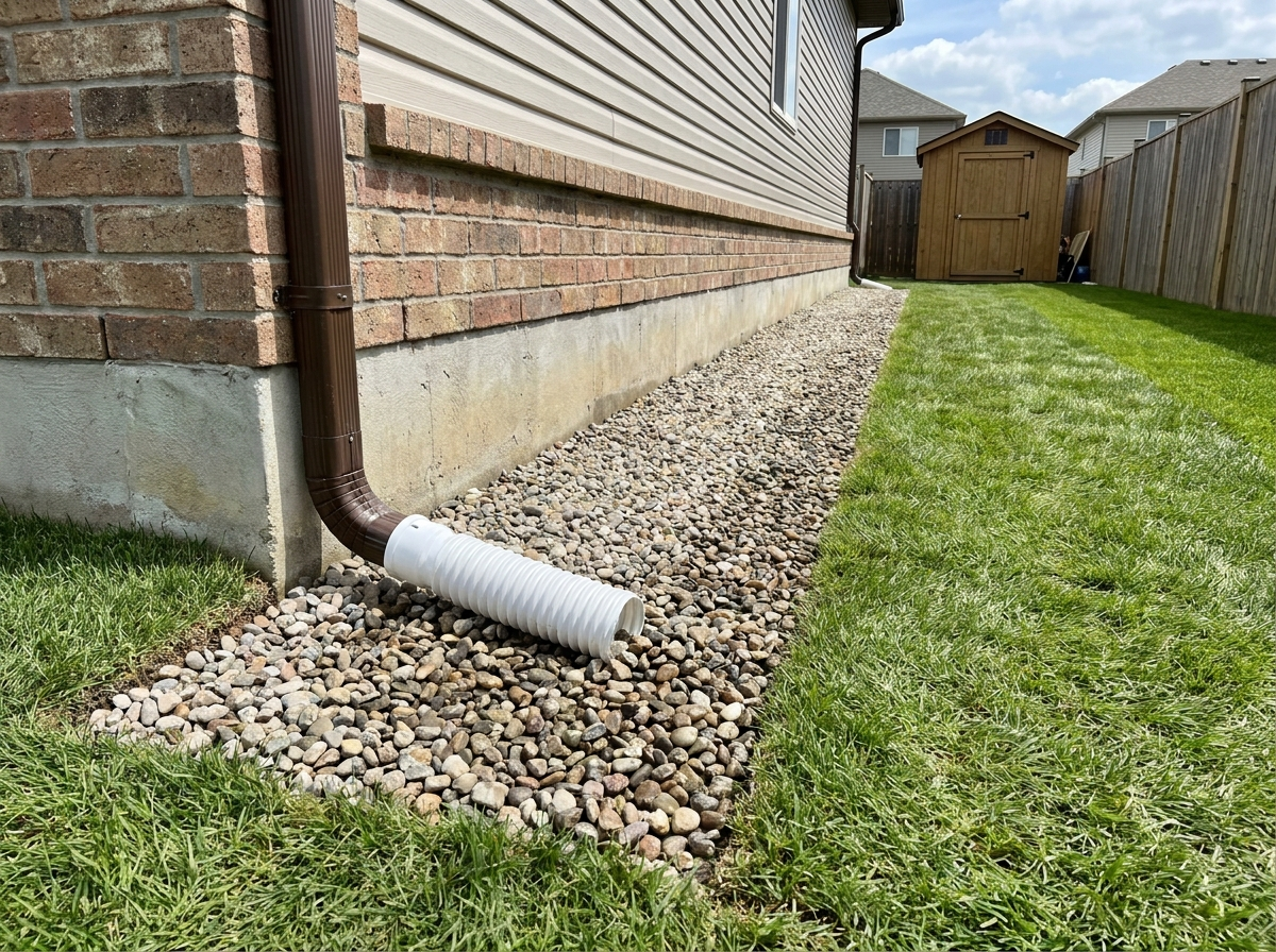 French Drains — Altman's Landscaping, North Huntingdon PA